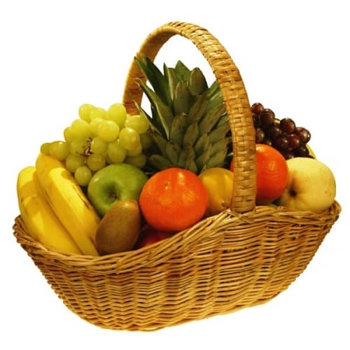 Подарочная корзина с фруктами "Витамины"