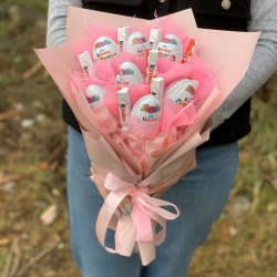 Букет из сладостей "Kinder"